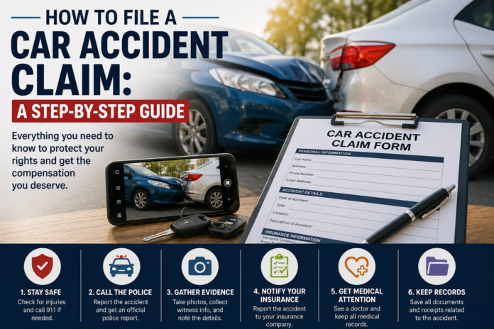 How to File a Car Accident Claim: A Step-by-Step Guide